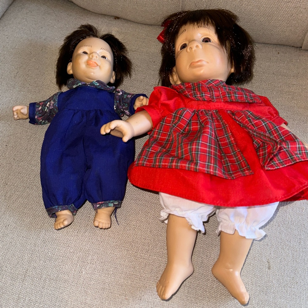 GIGO Gi-Go 11” Toys My Pals Bean Bag Kids Vinyl Baby Dolls 8" Expressions